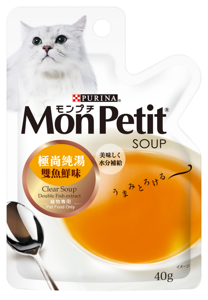 Purina Mon Petit Pure Soup for Cats Double Fish Extract (40g) 煌峰食品