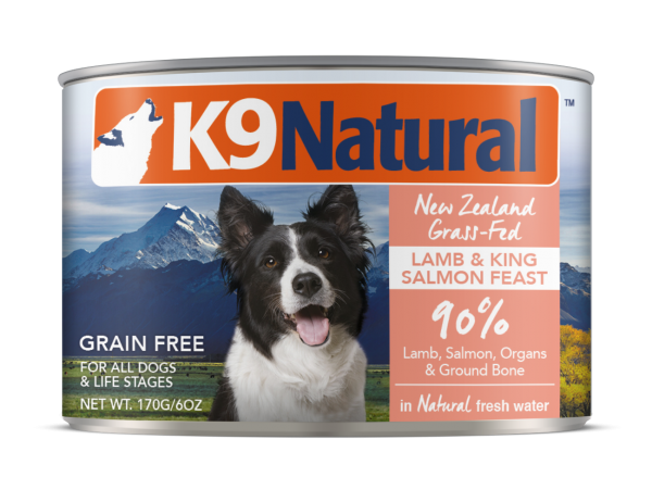 K9 Natural Dog Canned Food - Lamb & King Salmon Feast