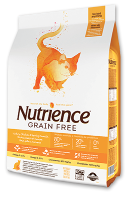 NUTRIENCE 紐翠斯 無穀物 火雞,雞,鯡魚全貓配方 全貓配方